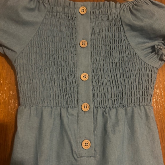 Chambury girls Jumpsuit  with Button Detail - Picture 3 of 9